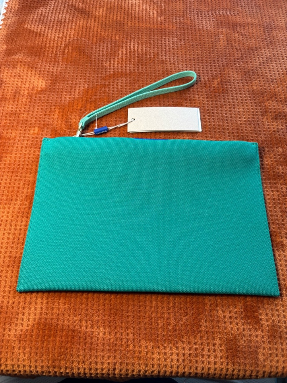 Rothy's Green Zip Pouch
